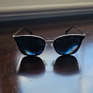 Michael Kors Gold and Black Sunglasses with prescription lenses